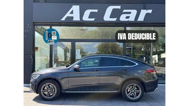 Gris Usado 2021 Mercedes GLC300e Coupe | 37.400 € (Buen precio) - Imagen 1/4