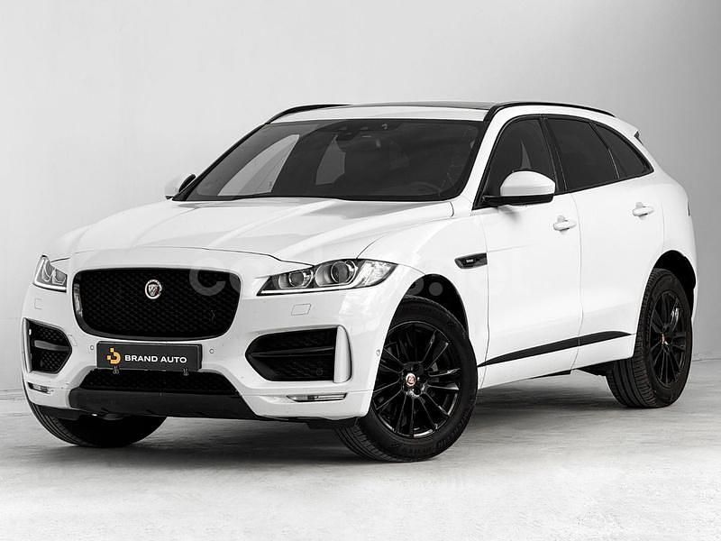 Blanco Usado 2016 Jaguar F-Pace R-Sport SUV | 17.900 € (Precio justo) - Imagen 1/4