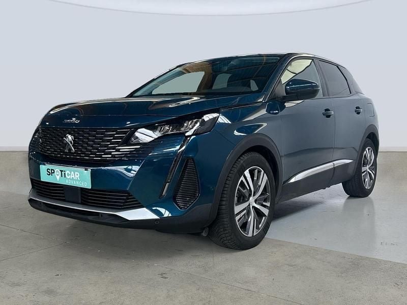 Azul Usado 2021 Peugeot 3008 Allure SUV | 22.900 € (Precio justo) - Imagen 1/4