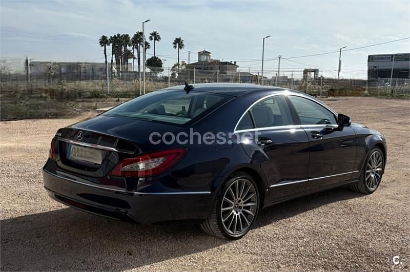 Usado Mercedes CLS350 258 CV (189 kW) 2015 Azul Berlina