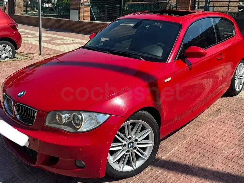 Usado BMW 118 143 CV (105 kW) 2008 Rojo Utilitario