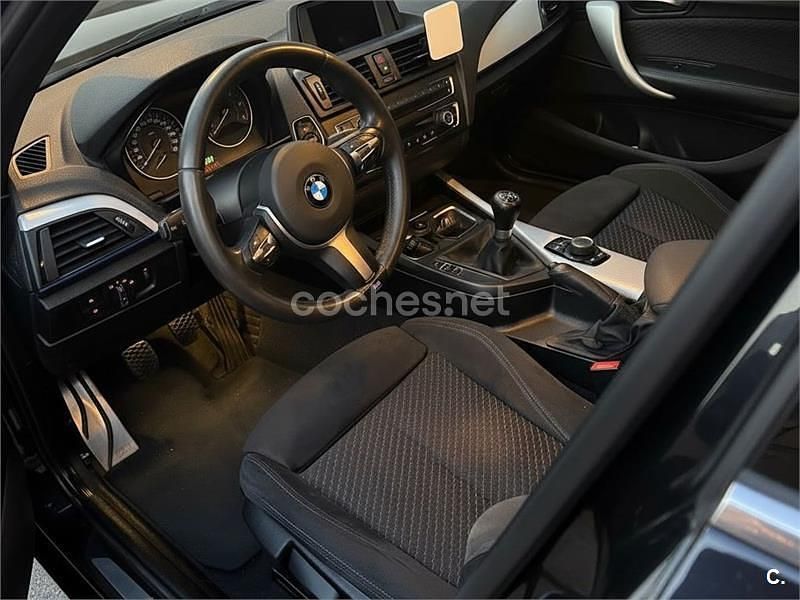 Usado BMW 116 116 CV (85 kW) 2015 Negro Utilitario