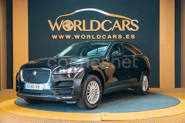 Negro Usado 2019 Jaguar F-Pace Prestige SUV | 21.745 € (Precio justo) - Imagen 1/4
