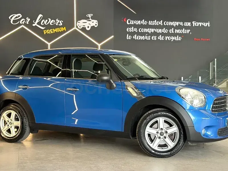 Usado Mini One D Countryman 90 CV (66 kW) 2011 Azul SUV