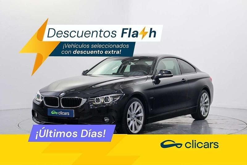 Usado BMW 420 190 CV (139 kW) 2017 Negro Coupe