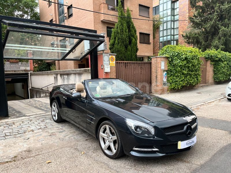 Negro Usado 2013 Mercedes SL500 Descapotable | 40.990 € - Imagen 1/4