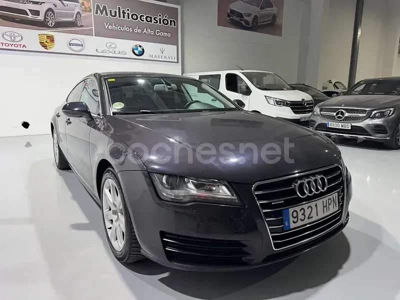 Usado Audi A7 Sportback 245 CV (180 kW) 2013 Negro Utilitario