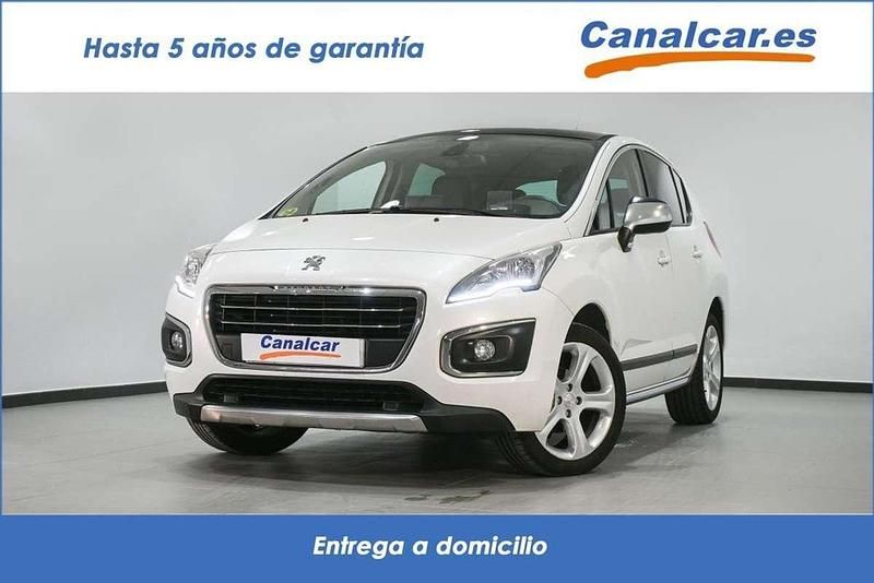 Usado Peugeot 3008 114 CV (83 kW) 2014 Blanco Familiar
