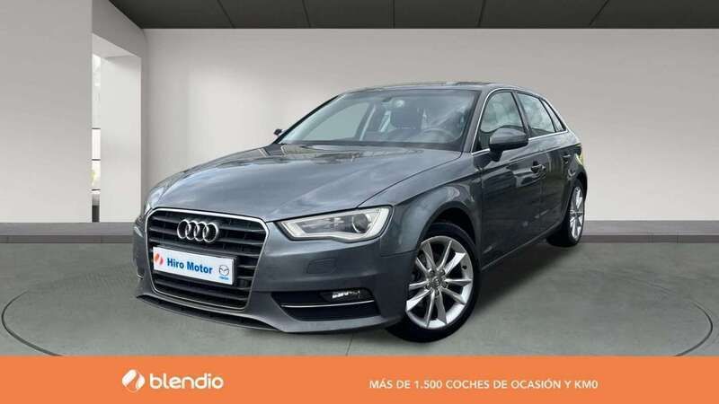 Gris Usado 2013 Audi A3 Sportback Ambition Utilitario | 13.191 € (Precio justo) - Imagen 1/4