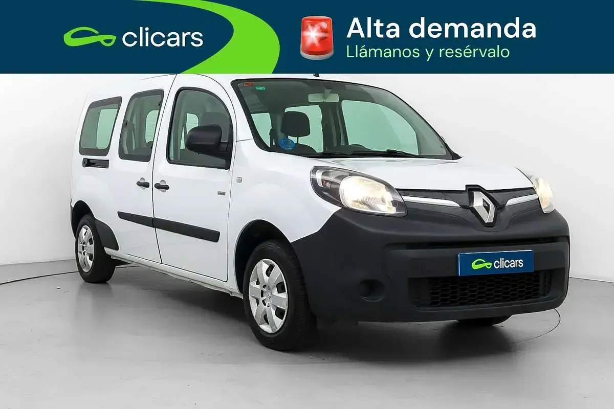Usado Renault Kangoo 44 kW (60 CV) 2018 Blanco Monovolumen