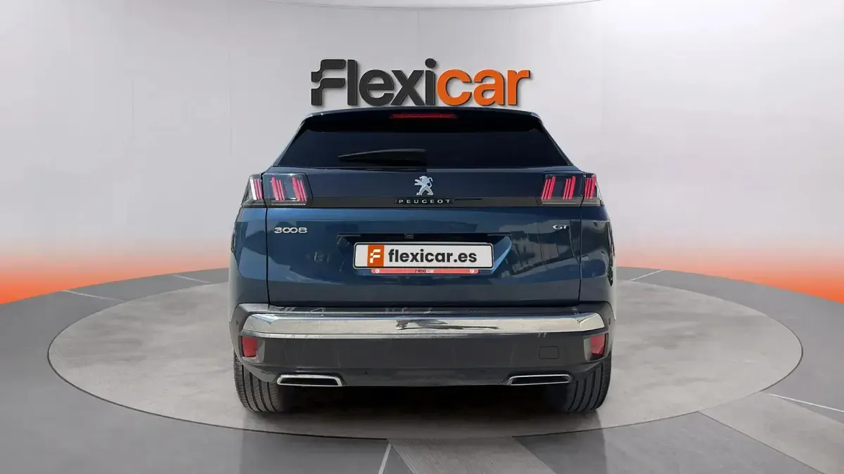 Usado Peugeot 3008 GT 136 CV (100 kW) 2023 Azul SUV