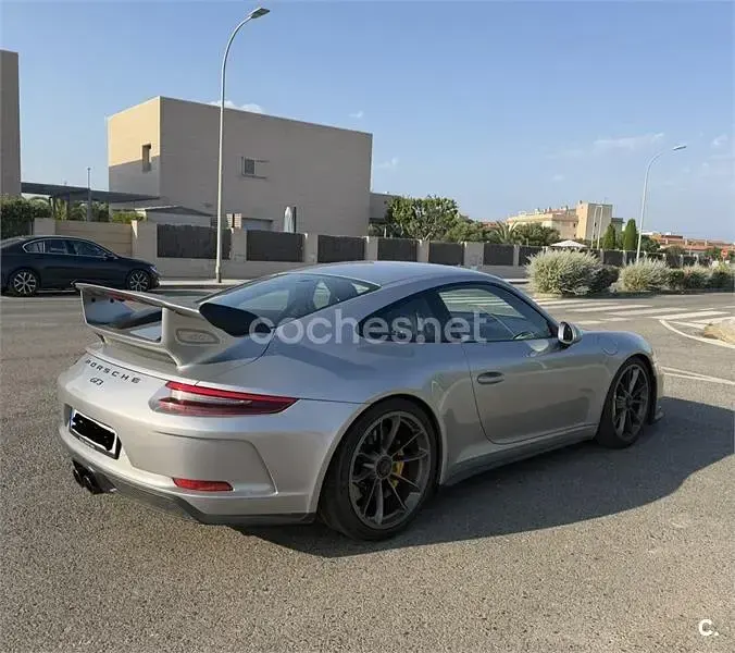 Usado Porsche 911 GT3 500 CV (367 kW) 2018 Gris / plata Coupe