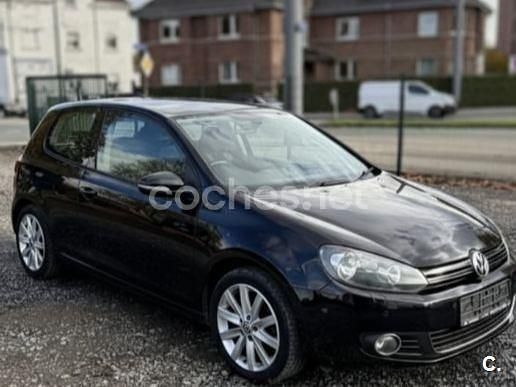 Usado VW Golf VI Sport 122 CV (89 kW) 2009 Negro Utilitario