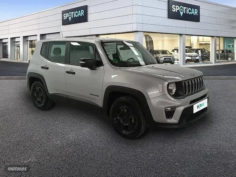 Usado Jeep Renegade Sport 120 CV (88 kW) 2019 Gris SUV