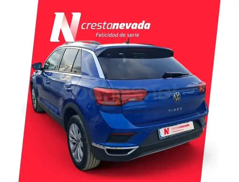 Usado VW T-Roc Advance 115 CV (84 kW) 2021 Azul SUV