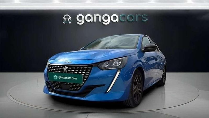 Usado Peugeot 208 Allure 102 CV (75 kW) 2023 Azul Utilitario