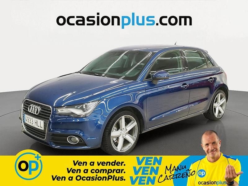 Usado Audi A1 Ambition 122 CV (89 kW) 2012 Azul Utilitario
