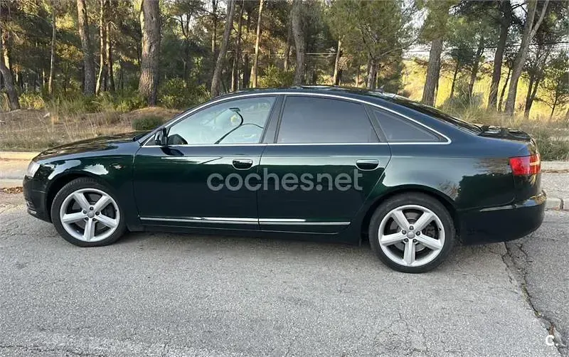 Usado Audi A6 240 CV (176 kW) 2009 Verde Berlina