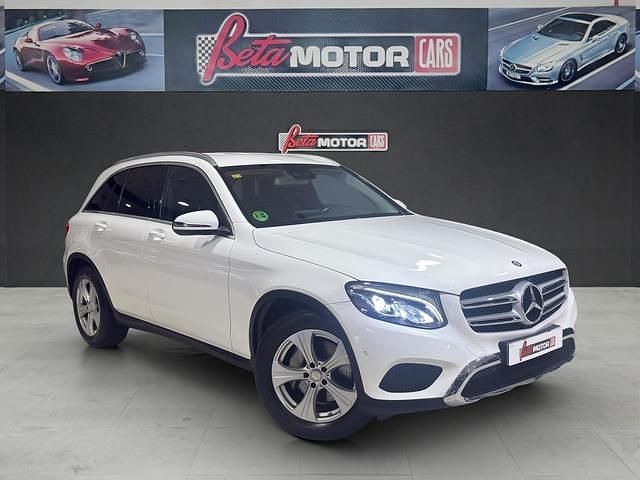 Usado Mercedes GLC220 170 CV (125 kW) 2016 Blanco SUV