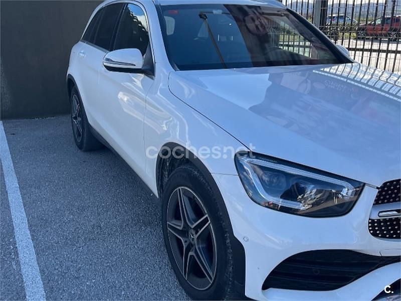 Usado Mercedes GLC220 194 CV (142 kW) 2021 Blanco SUV