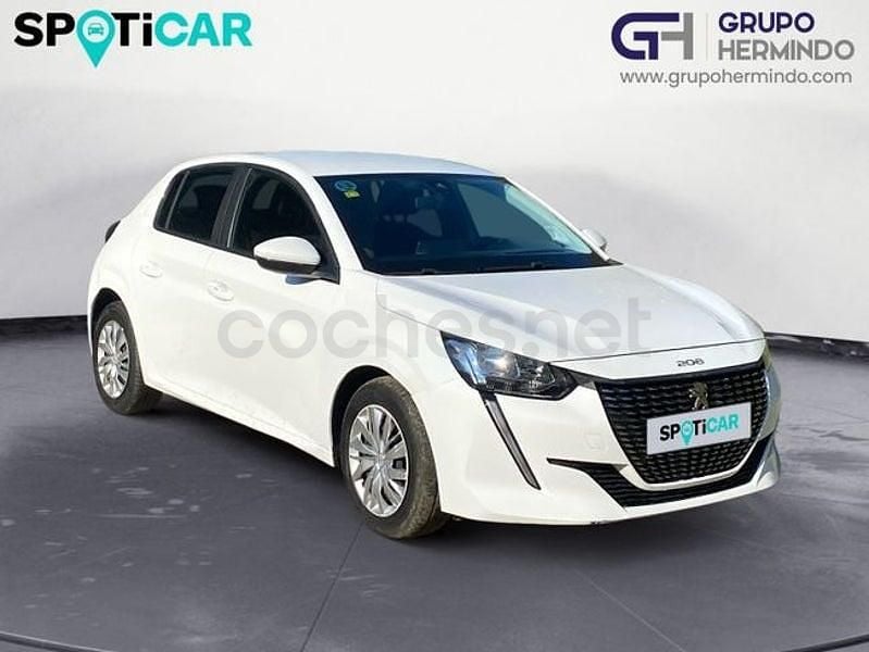 Usado Peugeot 208 Active 100 CV (73 kW) 2021 Blanco Utilitario