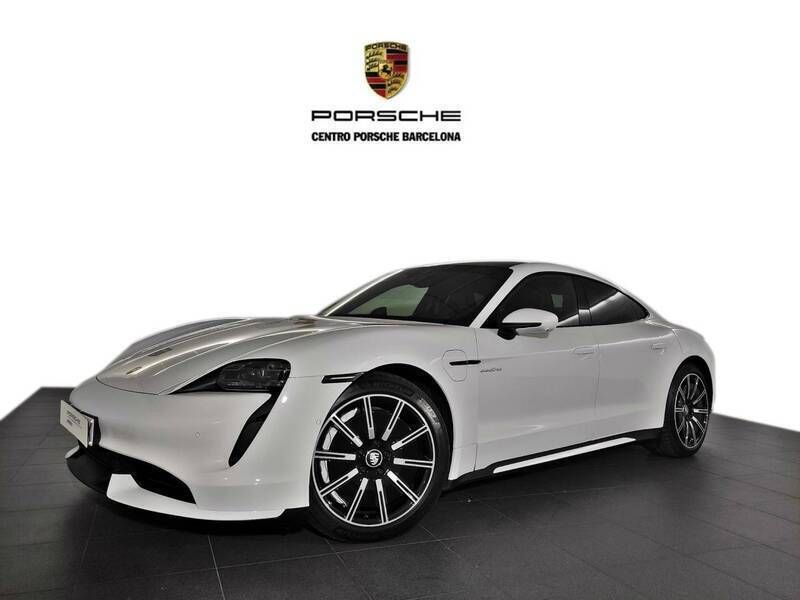 Blanco carrara metalizado Usado 2020 Porsche Taycan Turbo Berlina | 85.990 € - Imagen 1/4