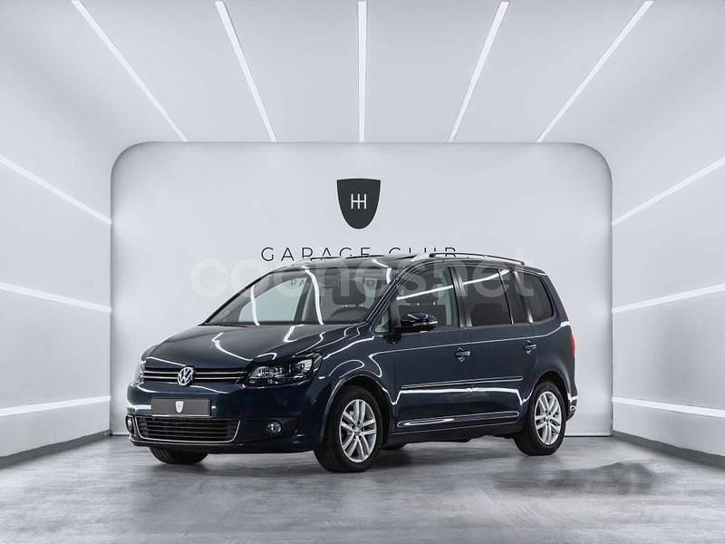 Usado VW Touran Advance 105 CV (77 kW) 2013 Azul Monovolumen