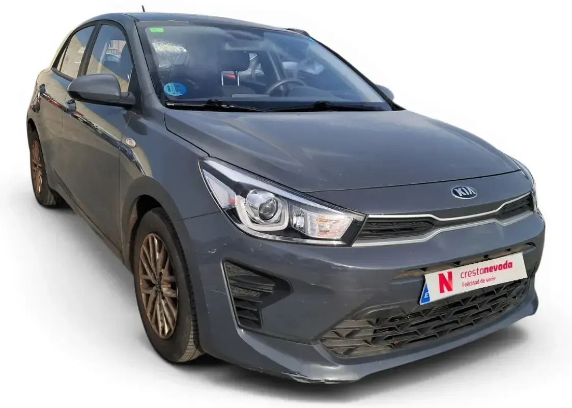 Usado Kia Rio 101 CV (74 kW) 2021 Gris