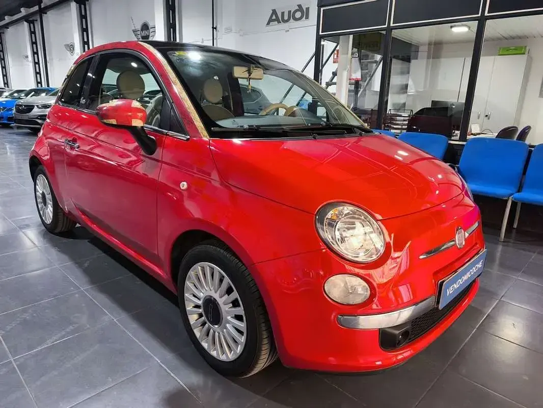 Usado Fiat 500 Pop 69 CV (50 kW) 2013 Rojo Utilitario