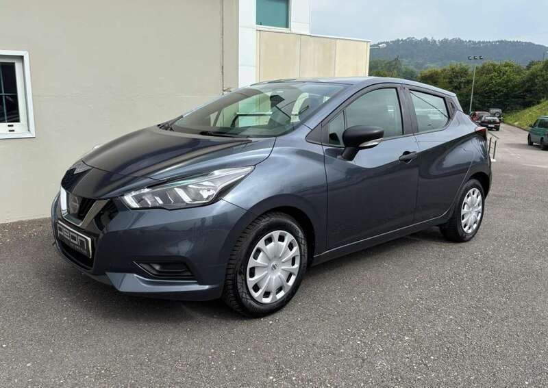 Gris / plata Usado 2017 Nissan Micra Acenta Utilitario | 9490 € (Precio justo) - Imagen 1/4