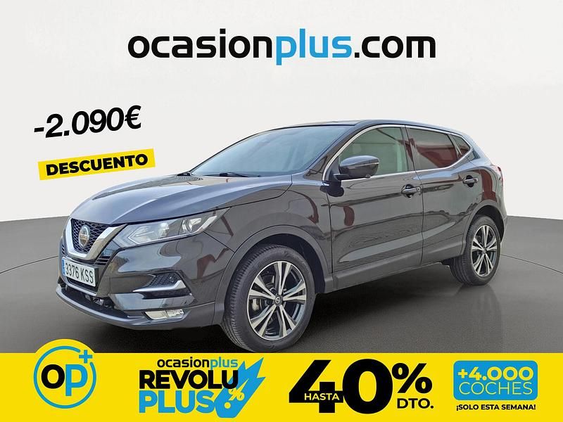 Usado Nissan Qashqai N-Connecta 140 CV (102 kW) 2018 Negro SUV