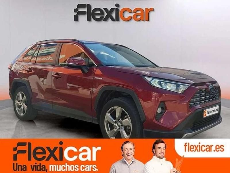 Rojo Usado 2021 Toyota RAV4 Hybrid Advance SUV | 26.990 € (Buen precio) - Imagen 1/4
