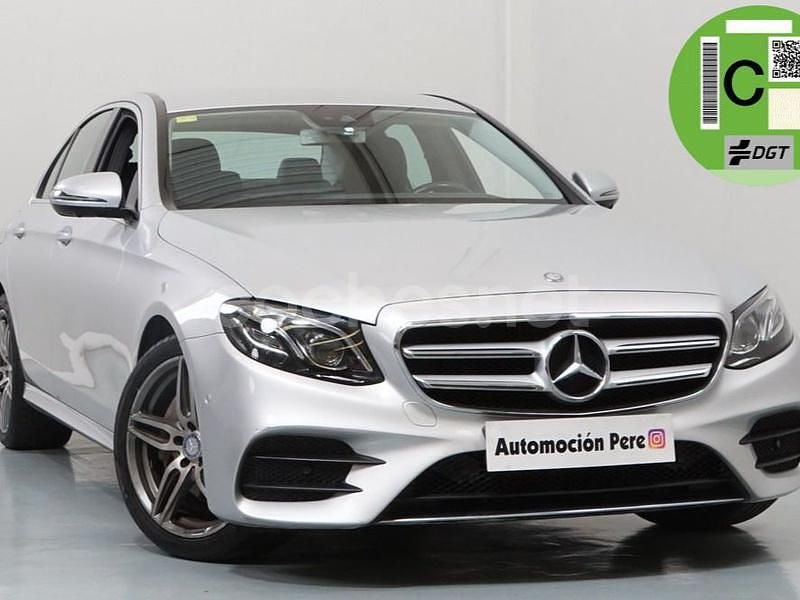 Gris / plata Usado 2018 Mercedes E220 Berlina | 26.990 € (Precio justo) - Imagen 1/4