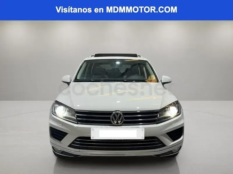 Usado VW Touareg 204 CV (150 kW) 2016 Blanco SUV