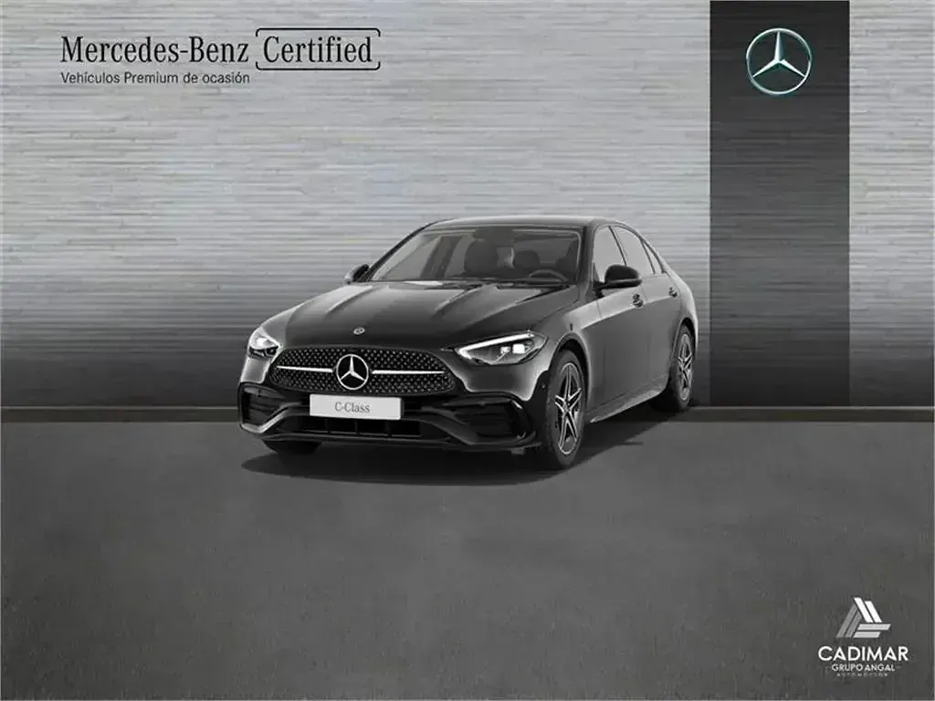Usado Mercedes C200 163 CV (119 kW) 2025 Negro obsidiana Berlina