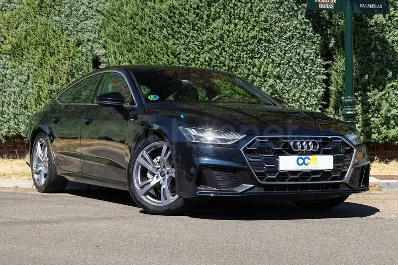 Usado Audi A7 S-Line 204 CV (150 kW) 2025 Azul Berlina