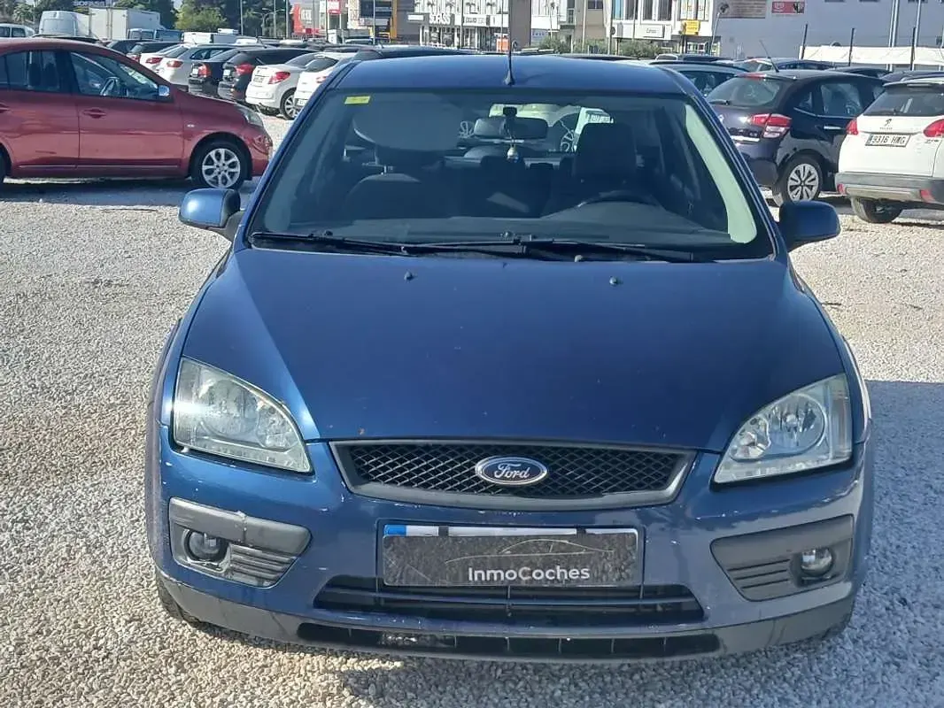Usado Ford Focus Trend 116 CV (85 kW) 2007 Azul Utilitario