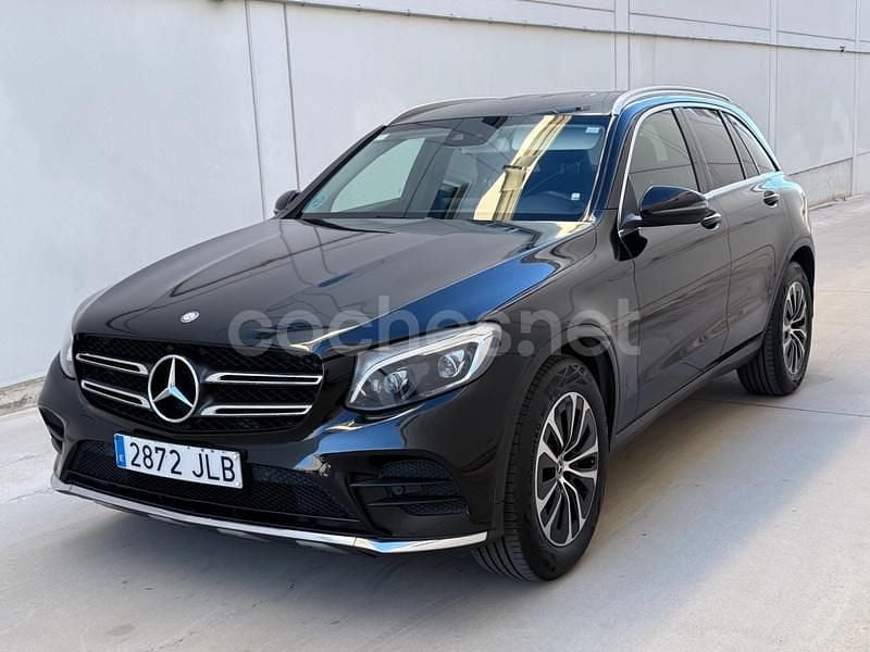 Negro Usado 2016 Mercedes GLC220 SUV | 17.490 € (Buen precio) - Imagen 1/4