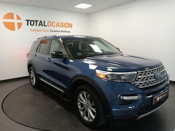Usado Ford Explorer Limited 300 CV (220 kW) 2021 Azul SUV