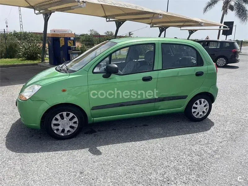 Usado Chevrolet Matiz SX 65 CV (47 kW) 2005 Verde Utilitario