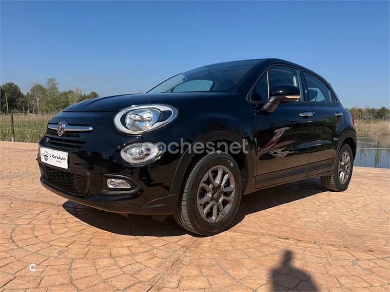 Käytetty Fiat 500X Pop Star 110 HP (80 kW) 2015 Musta Katumaasturi