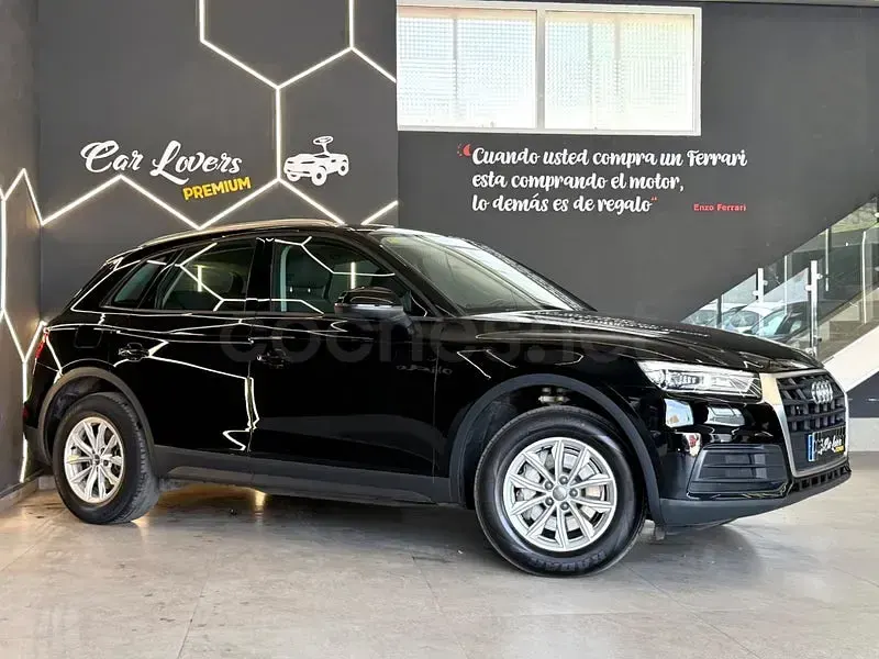 Usado Audi Q5 163 CV (119 kW) 2018 Negro SUV