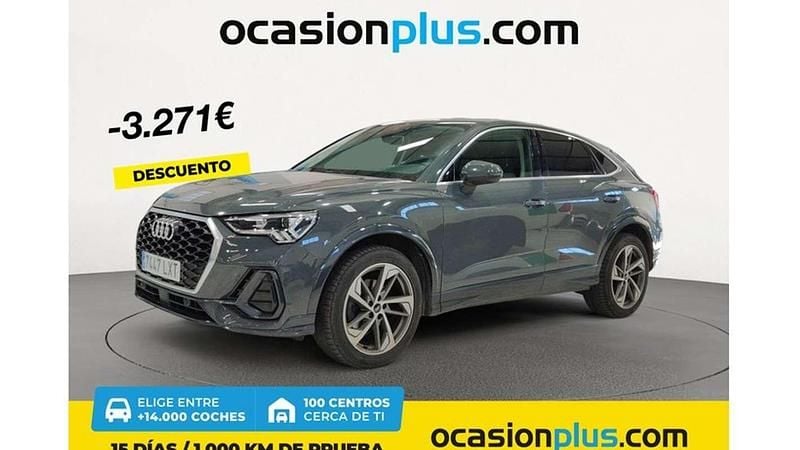 Gris Usado 2022 Audi Q3 Sportback Advanced SUV | 32.719 € (Precio justo) - Imagen 1/4
