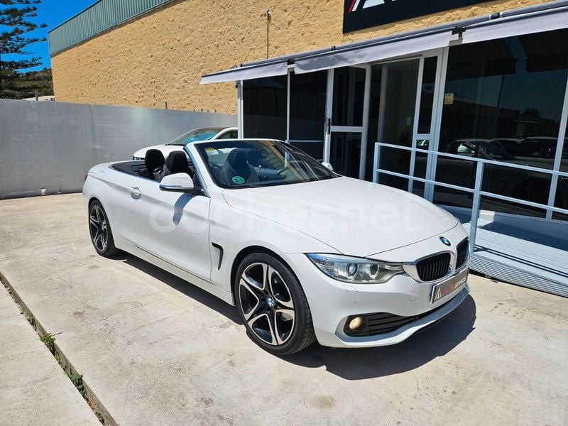 Usado BMW 420 Sport Line 184 CV (135 kW) 2014 Blanco Descapotable