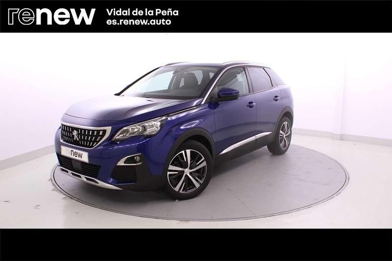 Azul Usado 2020 Peugeot 3008 Allure SUV | 16.790 € (Precio justo) - Imagen 1/4