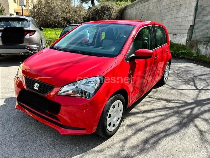 Usado Seat Mii 75 CV (55 kW) 2014 Rojo Utilitario