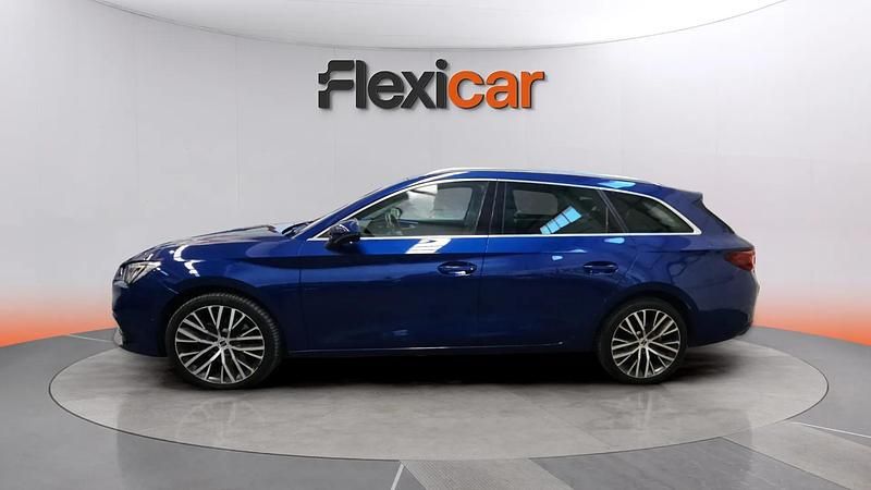 Usado Seat Leon XCELLENCE 150 CV (110 kW) 2020 Azul Familiar