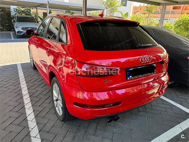 Usado Audi Q3 Sport 220 CV (161 kW) 2017 Rojo SUV