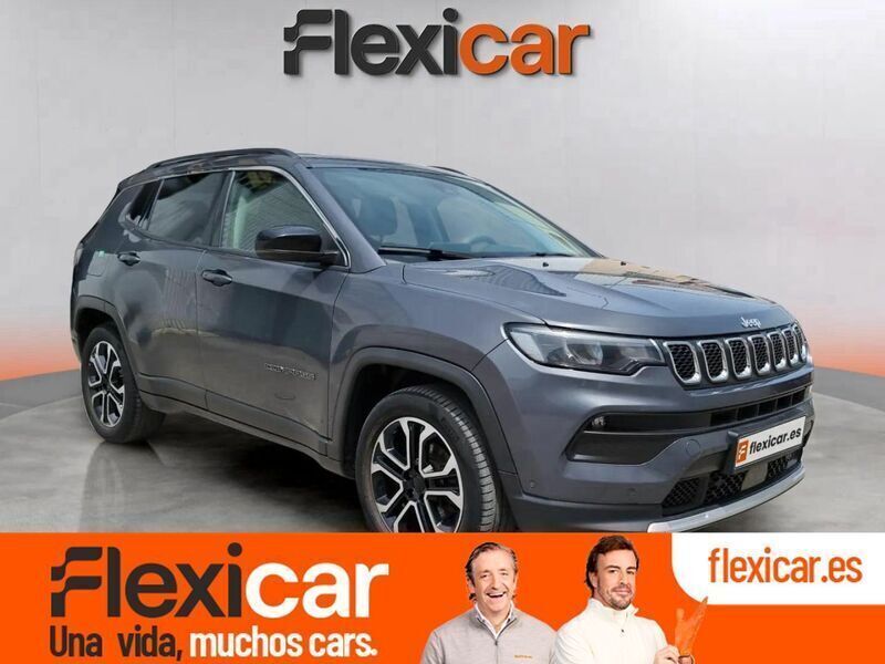 Gris Usado 2021 Jeep Compass Limited SUV | 19.790 € (Buen precio) - Imagen 1/4