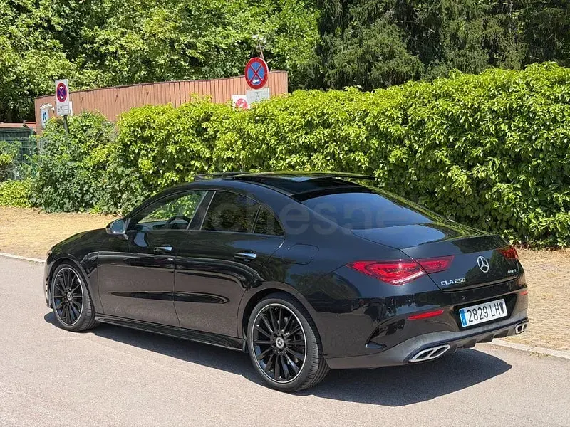 Usado Mercedes CLA250 224 CV (164 kW) 2020 Negro Coupe
